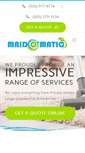 Mobile Screenshot of maid-o-matic.com
